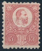 * 1871 Réznyomat 5kr Eredeti Gumival, Falcos (27.500) - Altri & Non Classificati