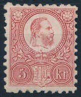* 1871 Réznyomat 5kr Eredeti Gumival, Falcos (27.500) - Other & Unclassified