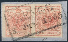 1850 3kr MP Lemezhibás Pár ,,ZENGG 1855' - Sonstige & Ohne Zuordnung