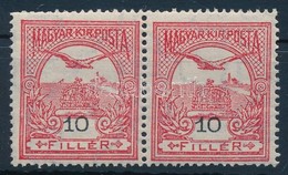 ** 1913 Turul 10f Pár A Keretbe Csúszott értékszámokkal - Altri & Non Classificati