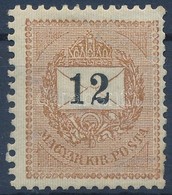 ** 1898 12kr Rövid Fogak A Jobb Oldalon - Other & Unclassified