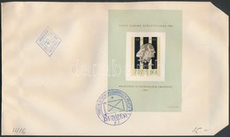 1961 Liszt Ferenc (I.) Vágott Blokk FDC-n (6.000) - Sonstige & Ohne Zuordnung