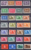 ** Magyar Tétel, Sorok A 40-es - 50-es évekből Továbbá Sorok, Blokkok, Négyestömb Sorok A 60-70-es évekből, Hozzá Kevés  - Used Stamps