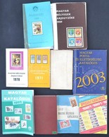8 Különféle Magyar Bélyegkatalógus 1959-1999 + Holland Speciál Katalógus A 80-as évekből - Sonstige & Ohne Zuordnung