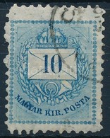 O 1881 3kr Posta 'S' Betűje Alatt Vonal Javítás - Altri & Non Classificati