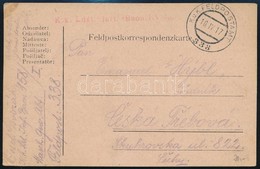 1917 Tábori Posta Levelezőlap 'K.k. Ldst. - Inrt. - Baon No.158' + 'FP 338' - Altri & Non Classificati