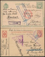 1915-1916 2 Db Hadifogoly Levelezőlap - Other & Unclassified