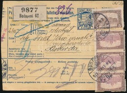 1921 Utánvételes Csomagszállító 36K Bérmentesítéssel - Other & Unclassified