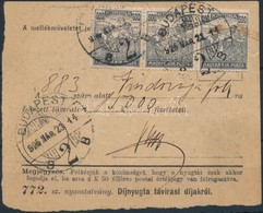 1925 Távirati Díjnyugta / Telegramm Fee Receipt - Altri & Non Classificati