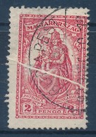 O 1926 Keskeny Madonna 2P Papírránccal - Sonstige & Ohne Zuordnung