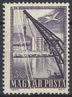 (*) 1950 Repülő 30f, Kettős Papírránc / Mi 1121, Double Paper Crease - Altri & Non Classificati