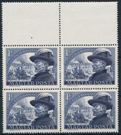 ** 1950 Bem 1Ft Négyestömb Felül üres Mezőkkel - Sonstige & Ohne Zuordnung