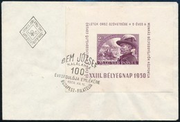 1950 Bem Blokk FDC-n (8500) - Other & Unclassified