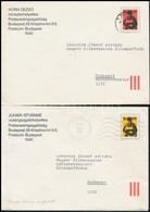 1978 2 Db Postavezetői Szolgálati Díjjegyes Boríték - Altri & Non Classificati