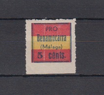 BENAMOCARRA (MÁLAGA).  GÁLVEZ 129 * - Emisiones Nacionalistas