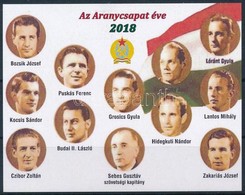 ** 2018 Az Aranycsapat éve Támogatási Emlékív - Otros & Sin Clasificación