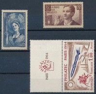 ** Franciaország 1938-1964 Mi 428, 436, 480 (Mi EUR 36,50) - Sonstige & Ohne Zuordnung