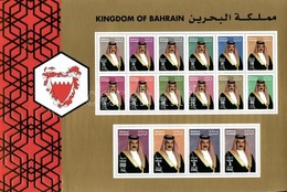 ** 2002 Hamad Ibn Isa Al-Khalifa Király Kisív Mi 724-739 - Otros & Sin Clasificación