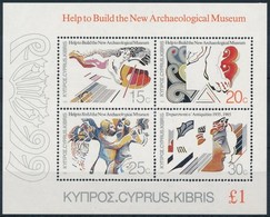 ** 1986 Régészeti Múzeum Blokk,
New Archaeological Museum In Cyprus
Mi 13 - Sonstige & Ohne Zuordnung