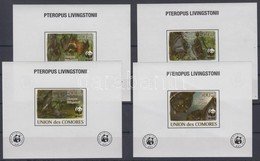 ** 2009 WWF Denevér Sor Blokk Formátumban Mi 2212-2215 - Altri & Non Classificati