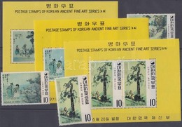 ** 1971 A Yi-dinasztia Festményei Sor Mi 793-798 + 6 Blokk Mi 329-334 - Altri & Non Classificati