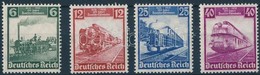 ** 1935 100 éves A Német Vasút Sor Mi 580-583 - Sonstige & Ohne Zuordnung