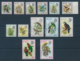 ** 1971 Madarak Fekvő Vízjellel 13 érték - Altri & Non Classificati