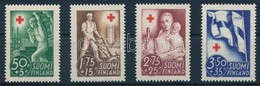 ** 1941 Vöröskereszt Sor,
Red Cross
Mi 233-236 - Sonstige & Ohne Zuordnung