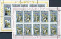 ** 2001 Europa CEPT: Éltető Víz Kisívsor Mi 376-377 - Sonstige & Ohne Zuordnung