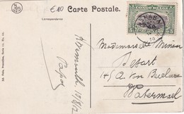 CONGO BELGE 1912 CARTE POSTALE DE KINSHASA - Covers & Documents