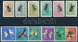 ** 1961 Rovarok, Lepke Sor,
Butterfly, Insect
Mi 1277-1288 - Sonstige & Ohne Zuordnung