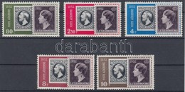 ** 1952 100 éves A Bélyegkiadás Sor / Stamp Edition Set Mi 490-494 - Other & Unclassified