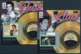 ** 2012 Elvis Presley Blokksor Mi 218-222 - Sonstige & Ohne Zuordnung