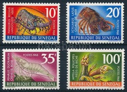 ** 1968 Rák Sor,
Crab
Mi 374-377 - Altri & Non Classificati