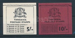 ** 1973 Halak 5Sh, 10Sh Bélyegfüzetek / Fish, 2 Stamp Booklets - Altri & Non Classificati