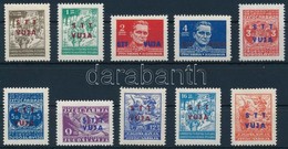 * 1949 Forgalmi Bélyeg Sor,
Definitive Stamp Set
Mi 12-21 - Sonstige & Ohne Zuordnung
