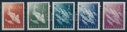 * 1950 Portó Halak Sor,
Fishes Set
Mi 6-10 - Sonstige & Ohne Zuordnung