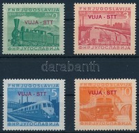 * 1950 Vasút Sor,
Railway Set
Mi 31-34 - Other & Unclassified