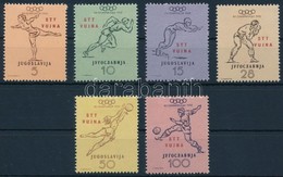 * 1952 Nyári Olimpia, Helsinki Sor,
Summer Olympics, Helsinki Set
Mi 70-75 - Altri & Non Classificati