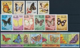 ** 1965 4 Db Klf Lepke Sor,
Butterfly - Sonstige & Ohne Zuordnung