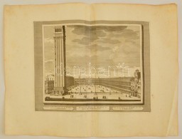 Cca 1715-1750 Domenico Lovisa (1690 K.-1750 K.): Velence: Piazza Di S, Marco. .rézmetszet, Papír, A Szerző Il Gran Teatr - Prints & Engravings