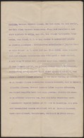 1920 Kivándorló útlevél Iránti Kérelem + A Befogadó Levél Fordítása és Eredetije (rossz állapotban) - Ohne Zuordnung