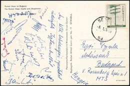 1964 MTK Labdarúgó Csapatának Tagjainak Aláírásai (Kovalik, Keszei, Bödör, Jenei, Bánkúti, Vasas, Laczkó..stb.) Egri Gyu - Sonstige & Ohne Zuordnung