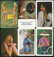Cca 1978-1979 10 Db Hölgyeket ábrázoló Kártyanaptár - Pubblicitari
