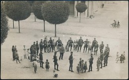 1914 Katonazenekar, Fotó, Postán Megküldve, 8,5×13,5 Cm - Non Classificati