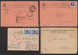 Cca 1938-1950 Magyar Pilóta Hagyatéka, összesen 15 Db, Köztük Fotók, Levelek - Ohne Zuordnung