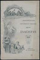 1909 A Nagypénteki Református Társaság XIV-ik évkönyve, 83p - Unclassified