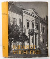 Horler Miklós: Budapest Műemlékei II. Kötet. Szerk.: Pogány Frigyes. Magyarország Műemléki Topográfiája. VI. Kötet. Szer - Ohne Zuordnung