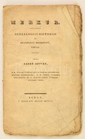 Lassú István: Merkúr. Genealogiai-historiai és Statisticai Zsebkönyv 1836-ra. Buda, 1836, Magyar Királyi Egyetem. Részbe - Ohne Zuordnung
