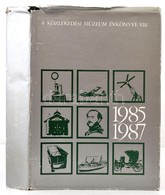 A Közlekedési Múzeum évkönyve VIII. 1985-1987. Szerk.: Czére Béla. Bp, 1988, Közlekedési Dokumentációs Vállalat. Kiadói  - Sin Clasificación